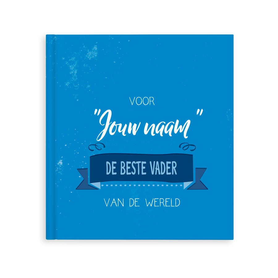 Boek met naam - De beste vader van de wereld