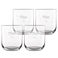 Luxurious personalised water glass (4 pieces)