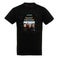 T-Shirt  Herren -  Schwarz - L