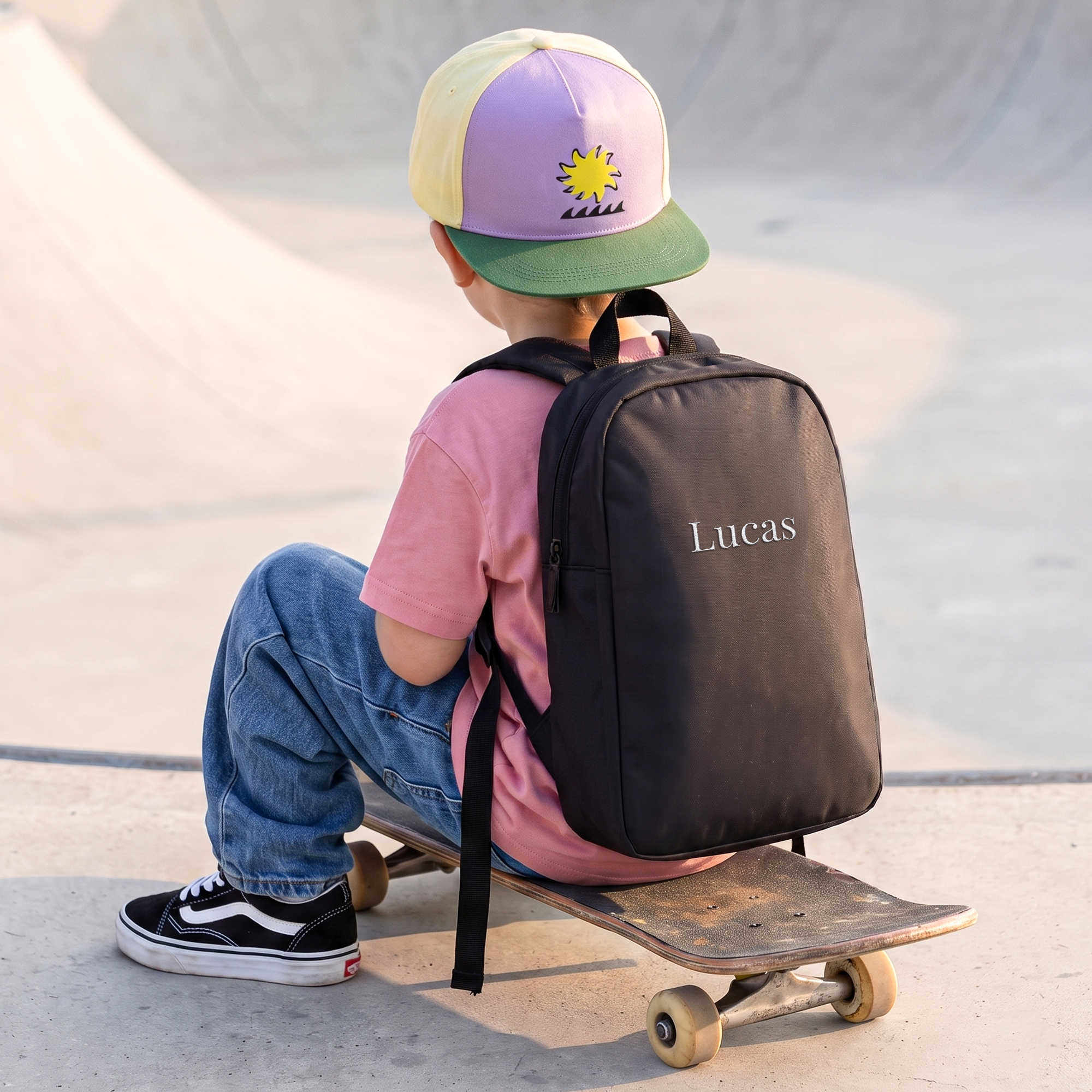 Mochila mini puffer para niños