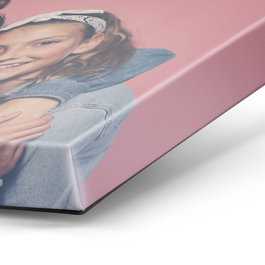 Personalised photo canvas