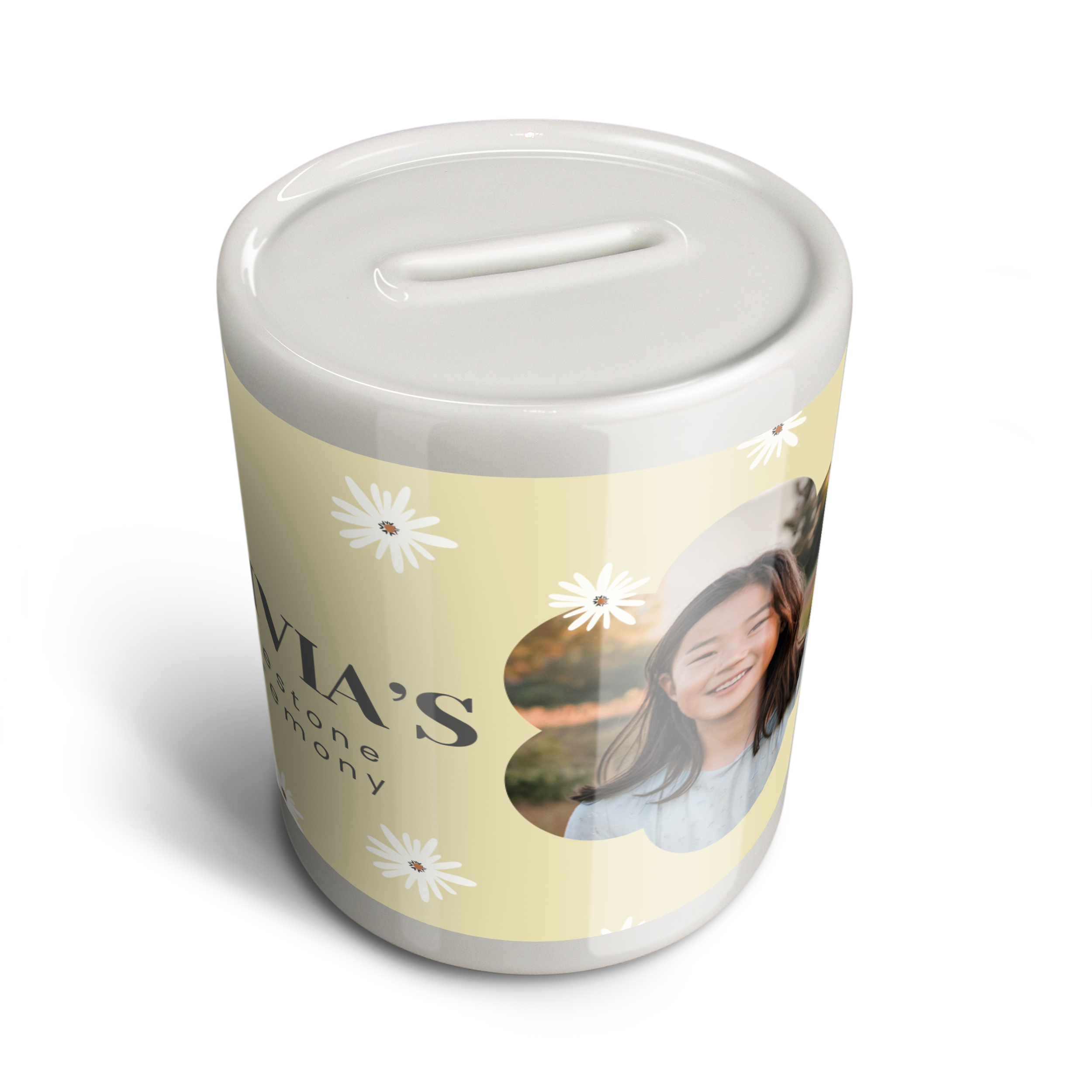 Personalised money box - Communion