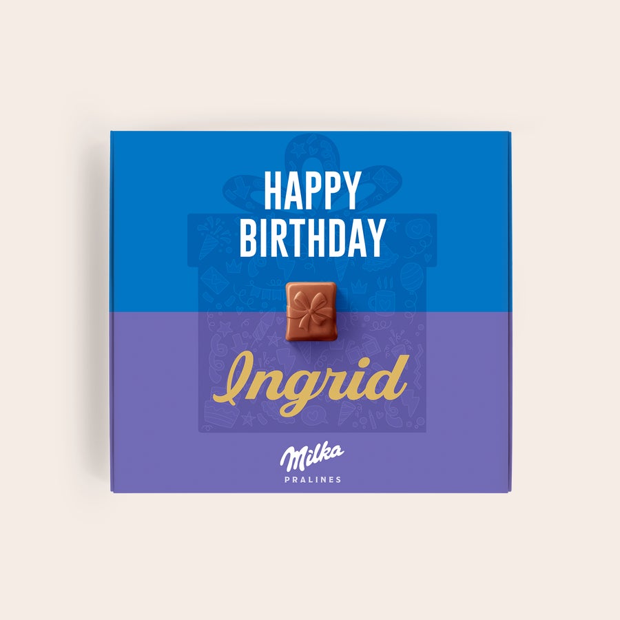 Milka Pralines Bursdag Milka Pralines Bursdag