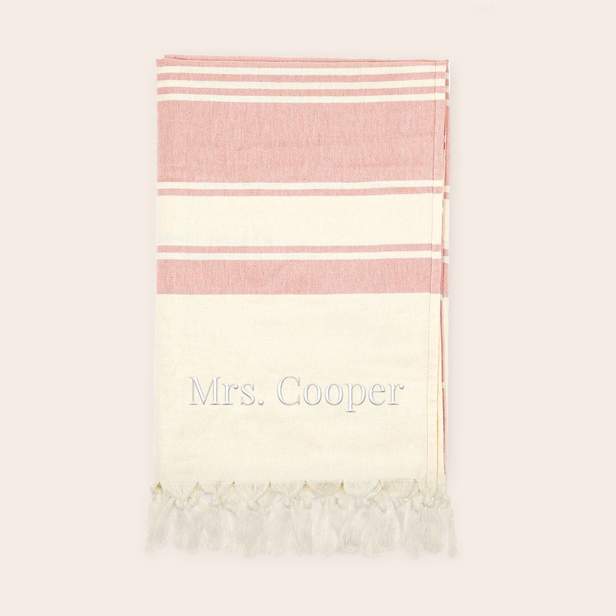 Hammam Towel with Name Hammam Towel with Name