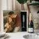 Personalised Moet & Chandon champagne gift set with glasses