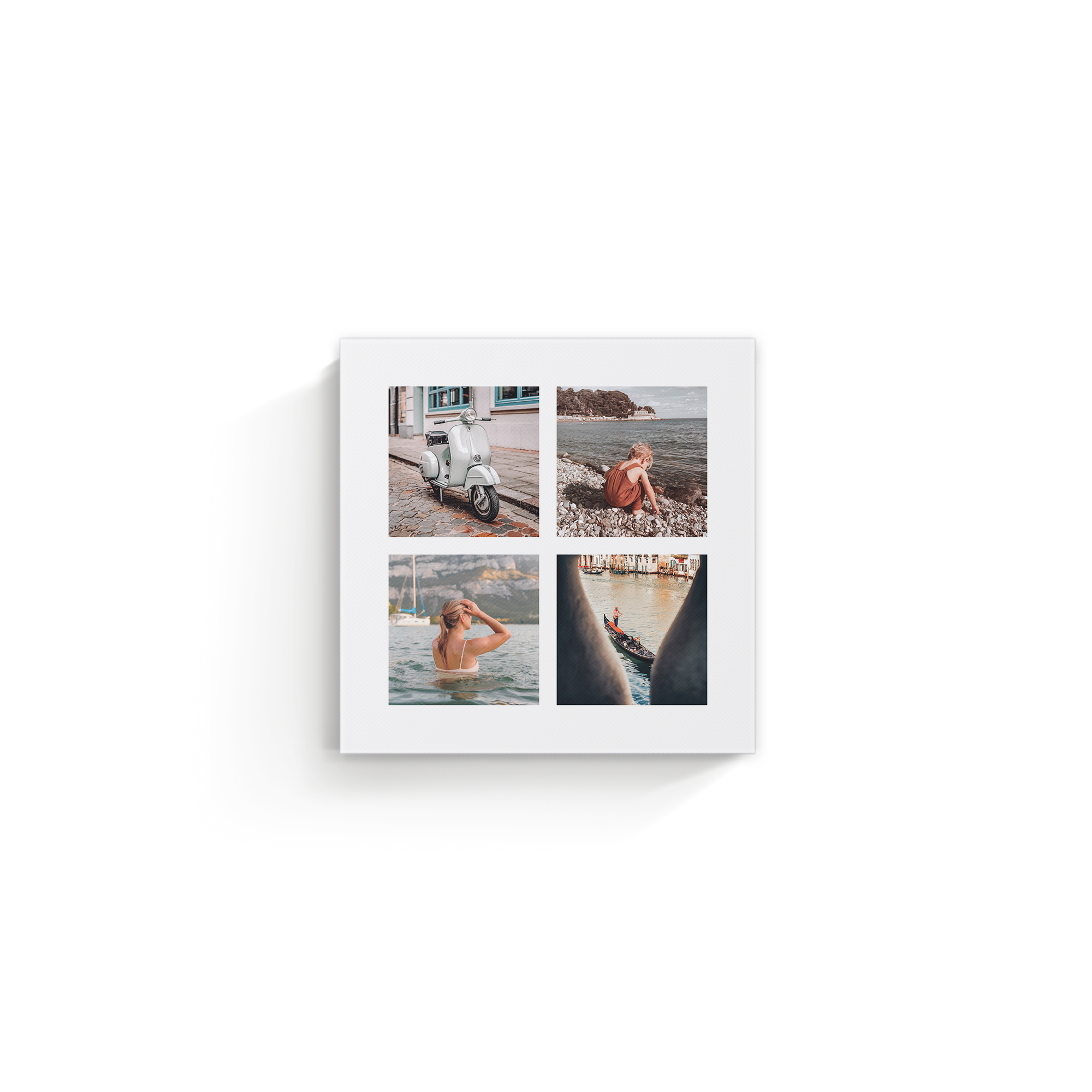 Personalised photo canvas