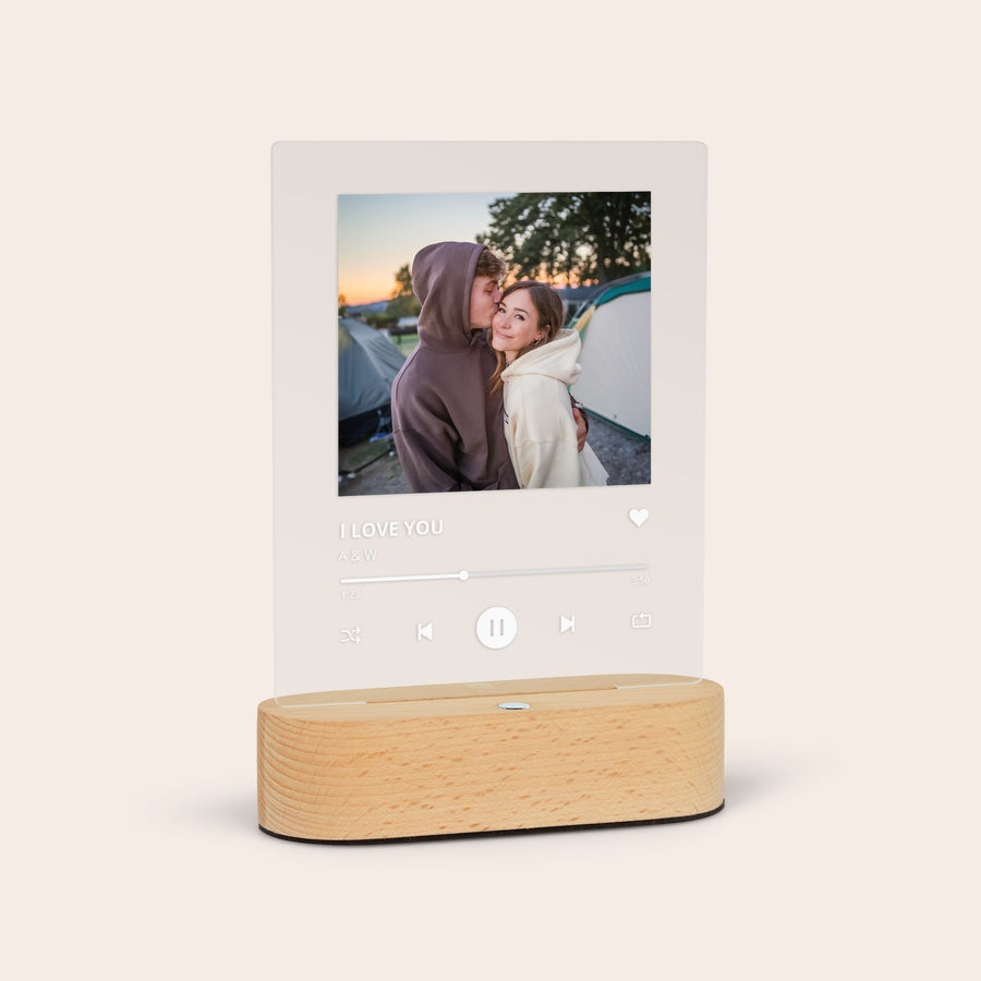 Luminária personalizada para fotos - Design Song Luminária personalizada para fotos - Design Song