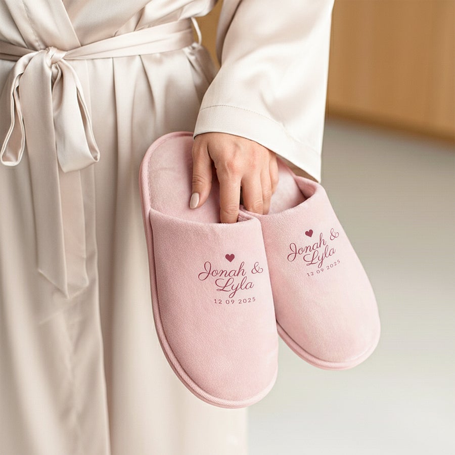 Pantufas personalizadas Pantufas personalizadas