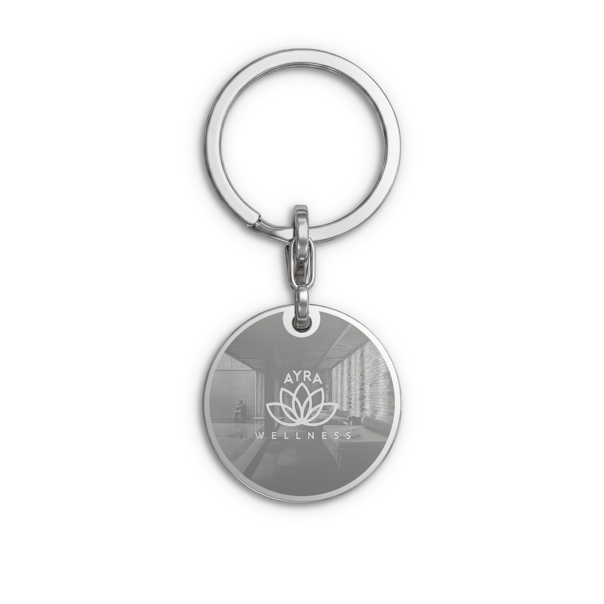 Engraved keyring