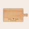 Personalised wooden serving platter Personalised wooden serving platter