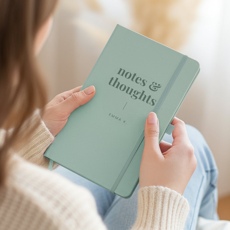 Notitieboek met naam Notitieboek met naam