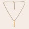 Bar necklace with name Bar necklace with name