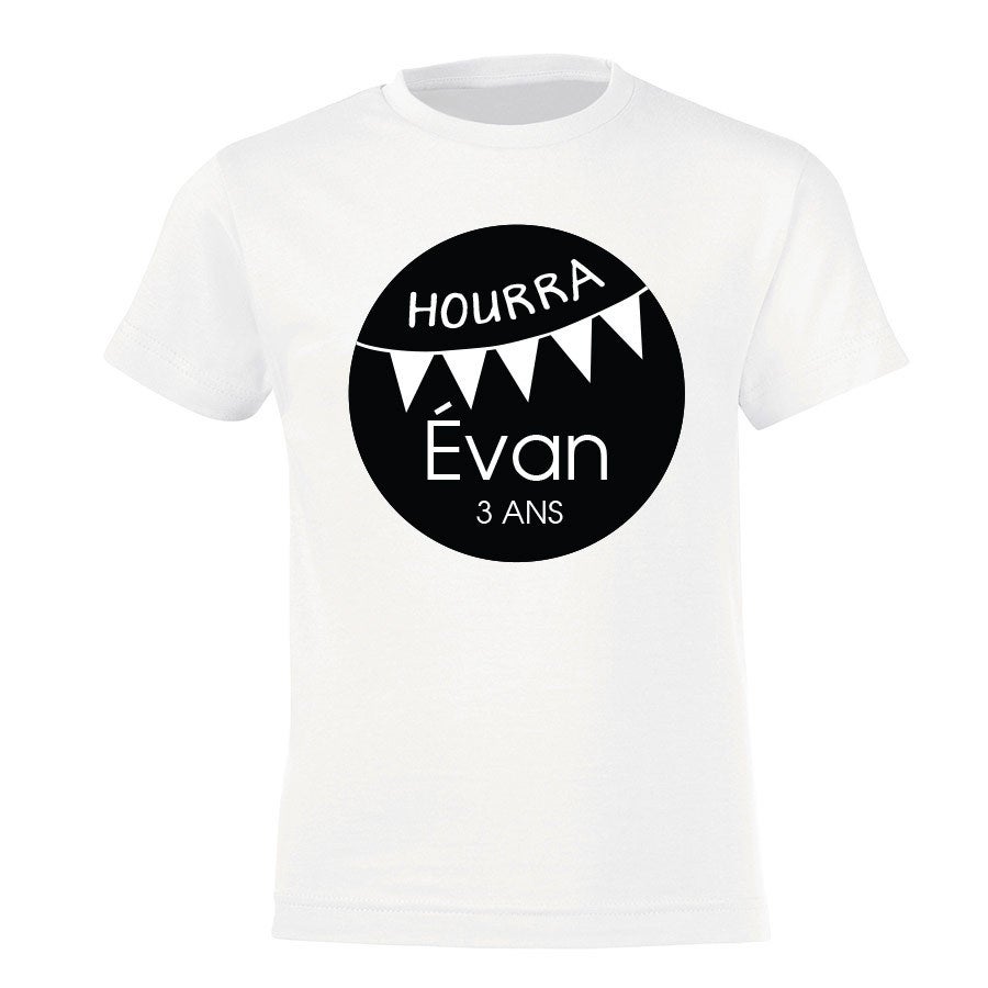 T-shirt personnalisé enfant