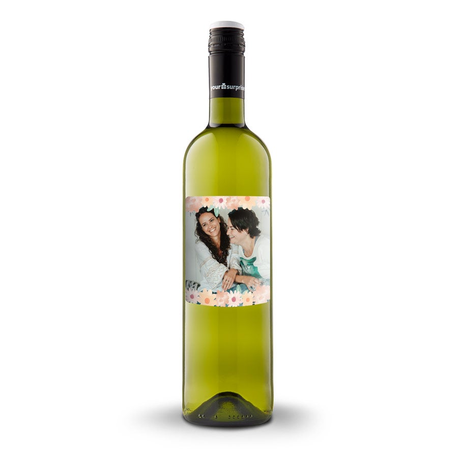 Wino Luc Pirlet Sauvignon Blanc z spersonalizowan± etykiet±