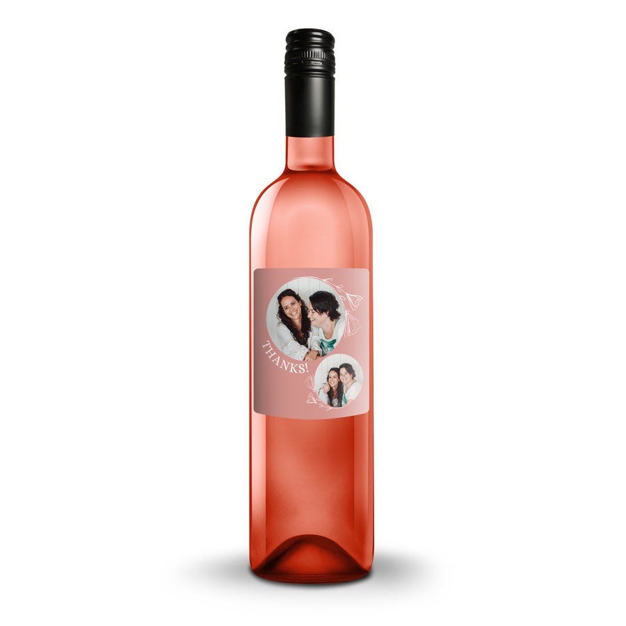Luc Pirlet Syrah z etykietą