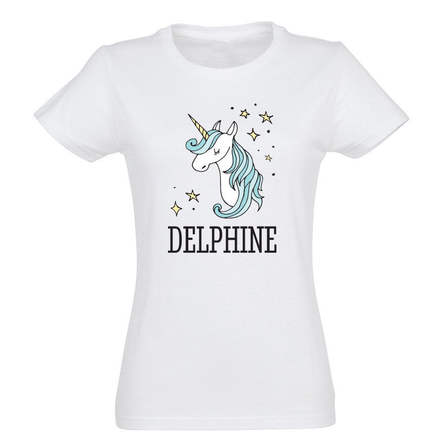 T-shirt personnalisé Licorne - Femme