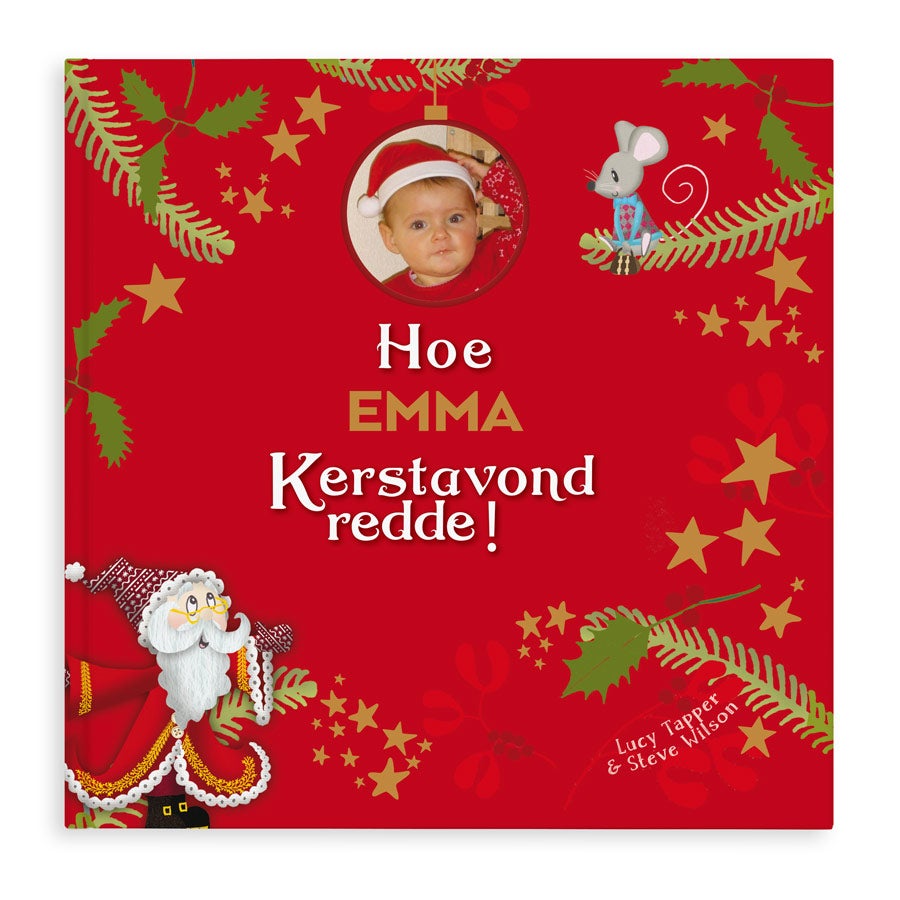 Boek met naam - Hoe Kerstavond werd gered - Softcover