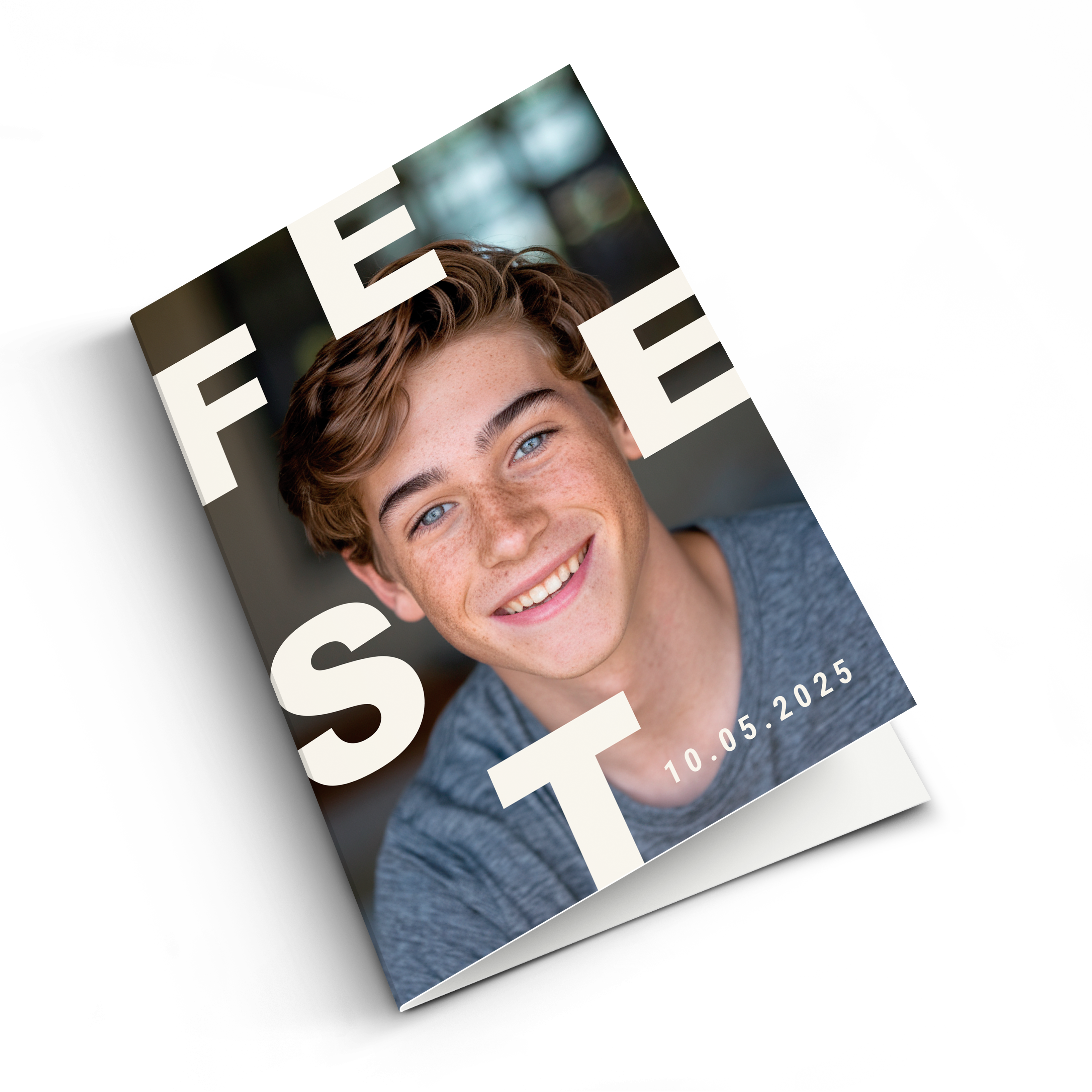 Communiekaart met foto