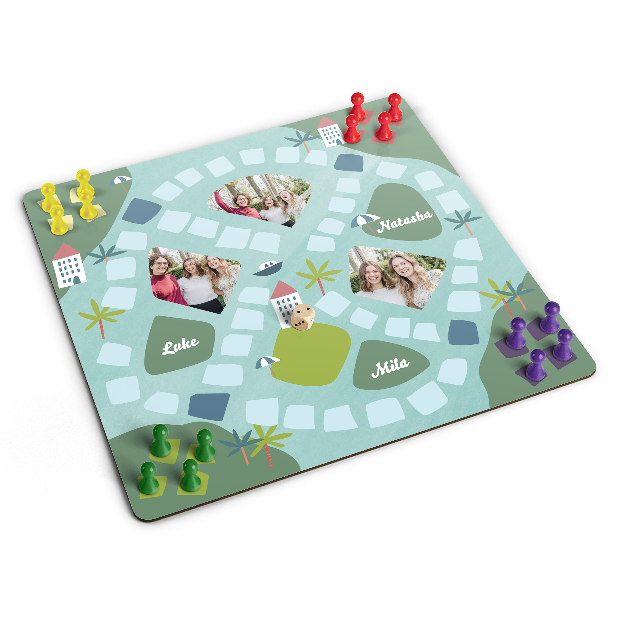 Jogo de tabuleiro da família