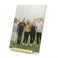 Wooden photo Christmas cards - vertical