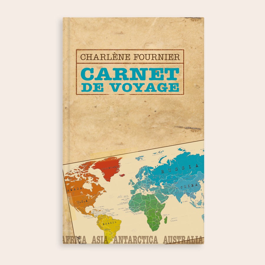 Carnet de voyage personnalisé Carnet de voyage personnalisé
