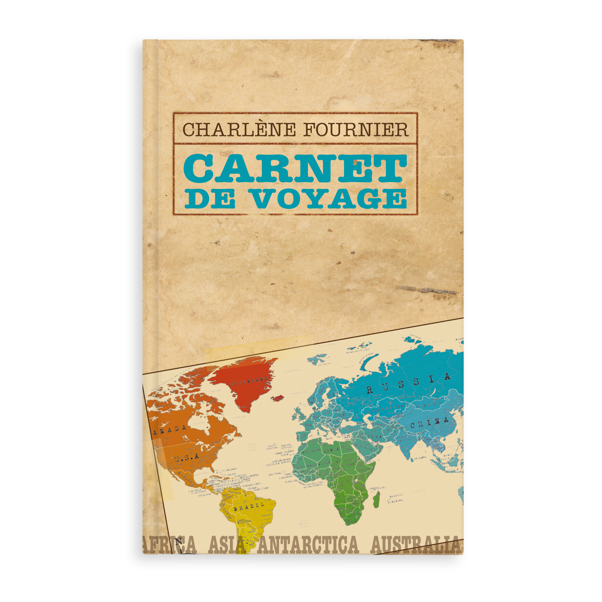 Carnet de voyage personnalisé
