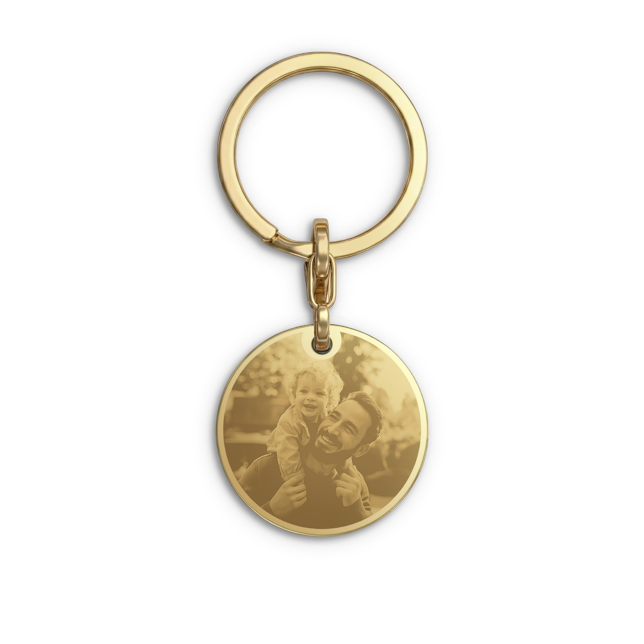 Engraved keyring