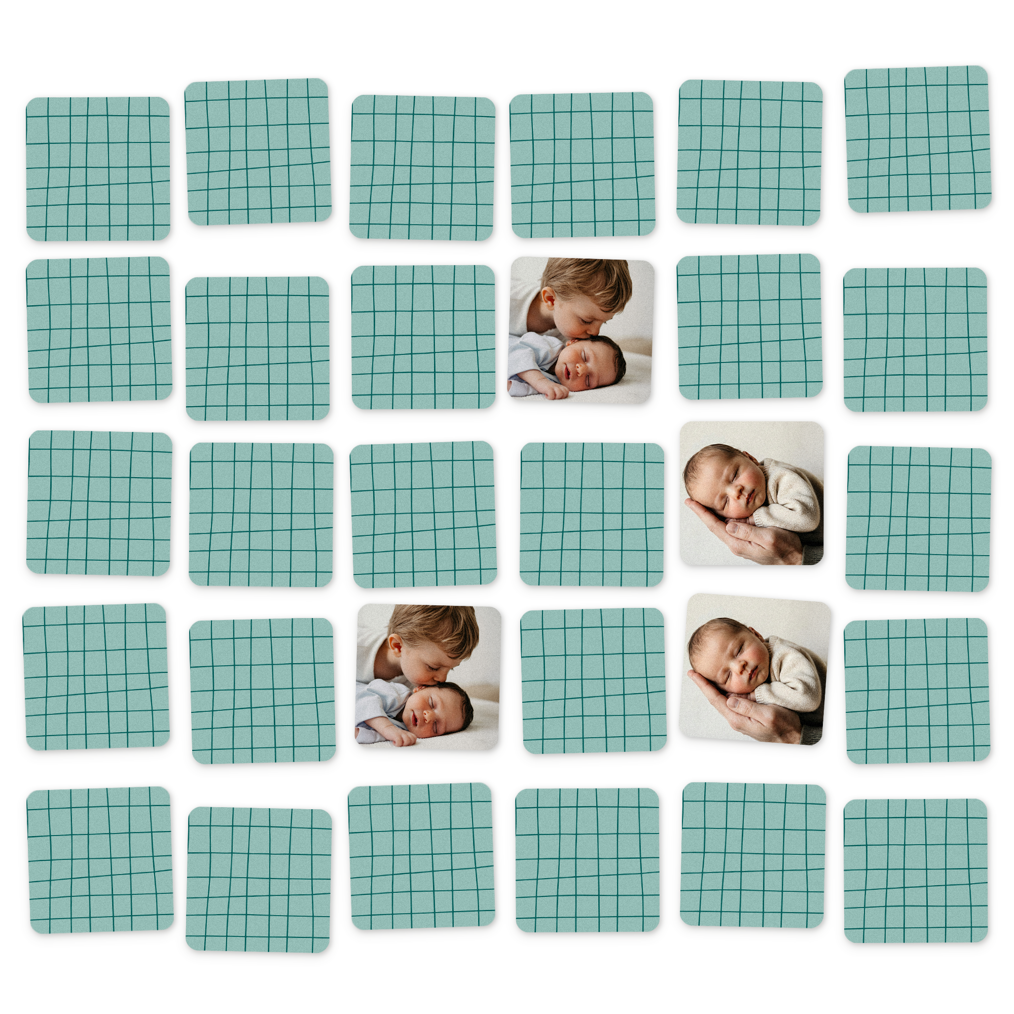 Photo memory game - 15x2