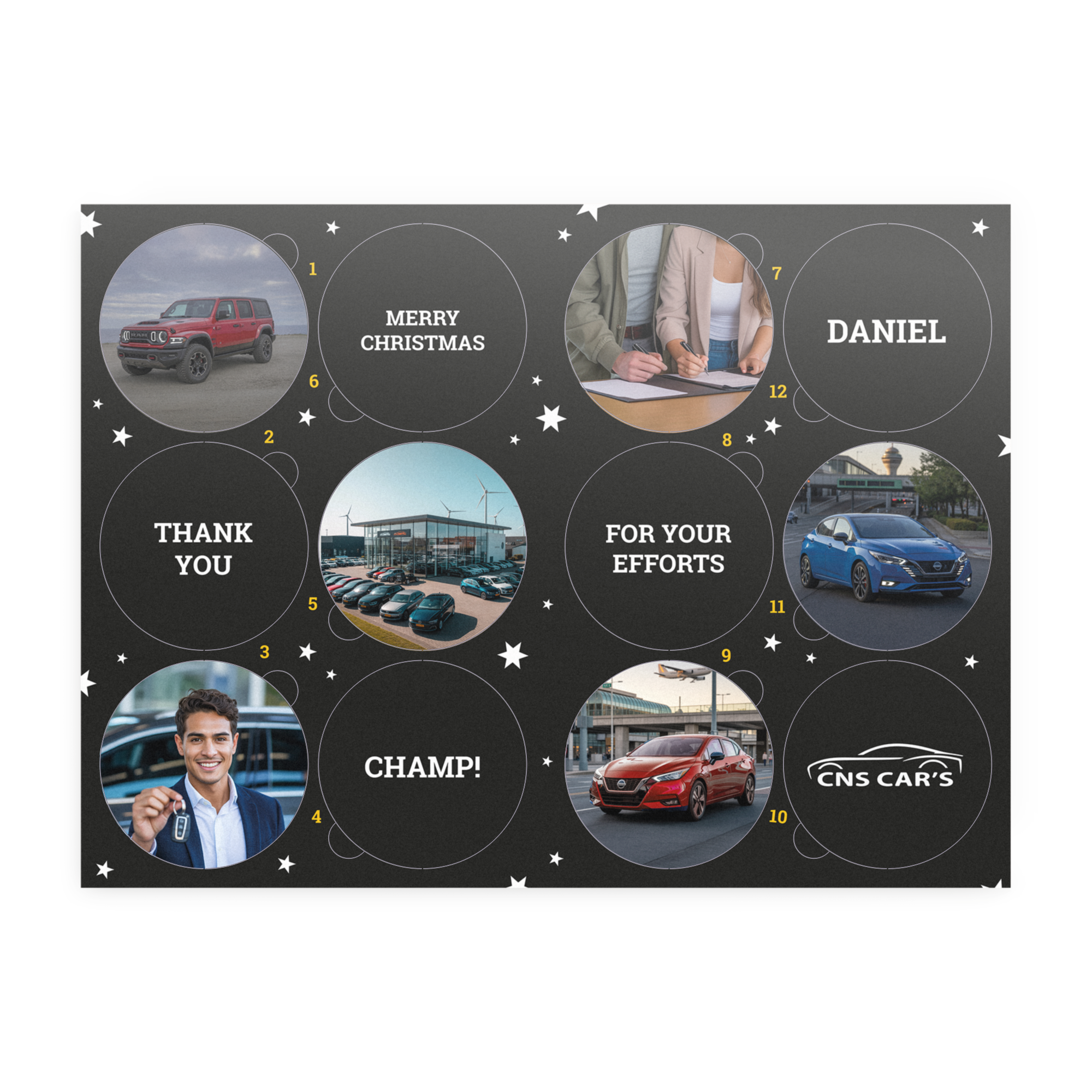 Set cadou de bere surpriză personalizat - 12 sticle