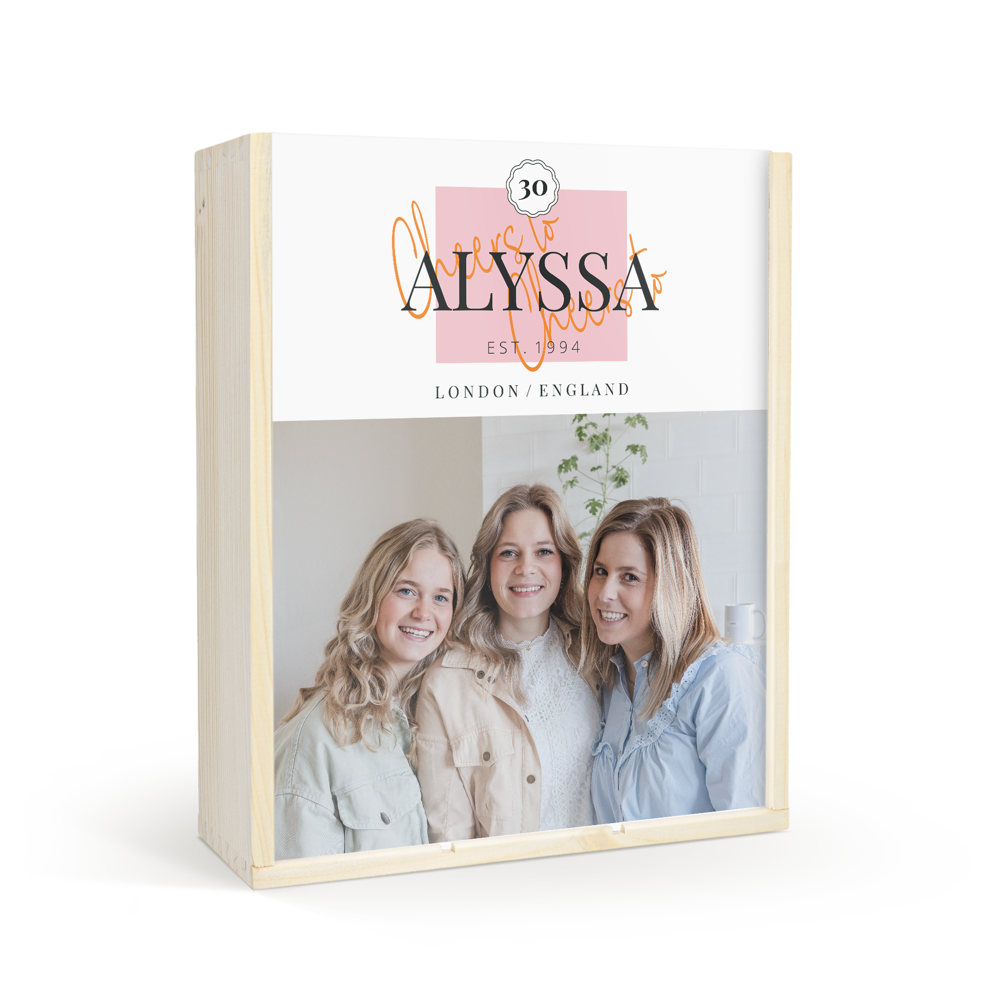 Caixa de Champanhe Personalizada