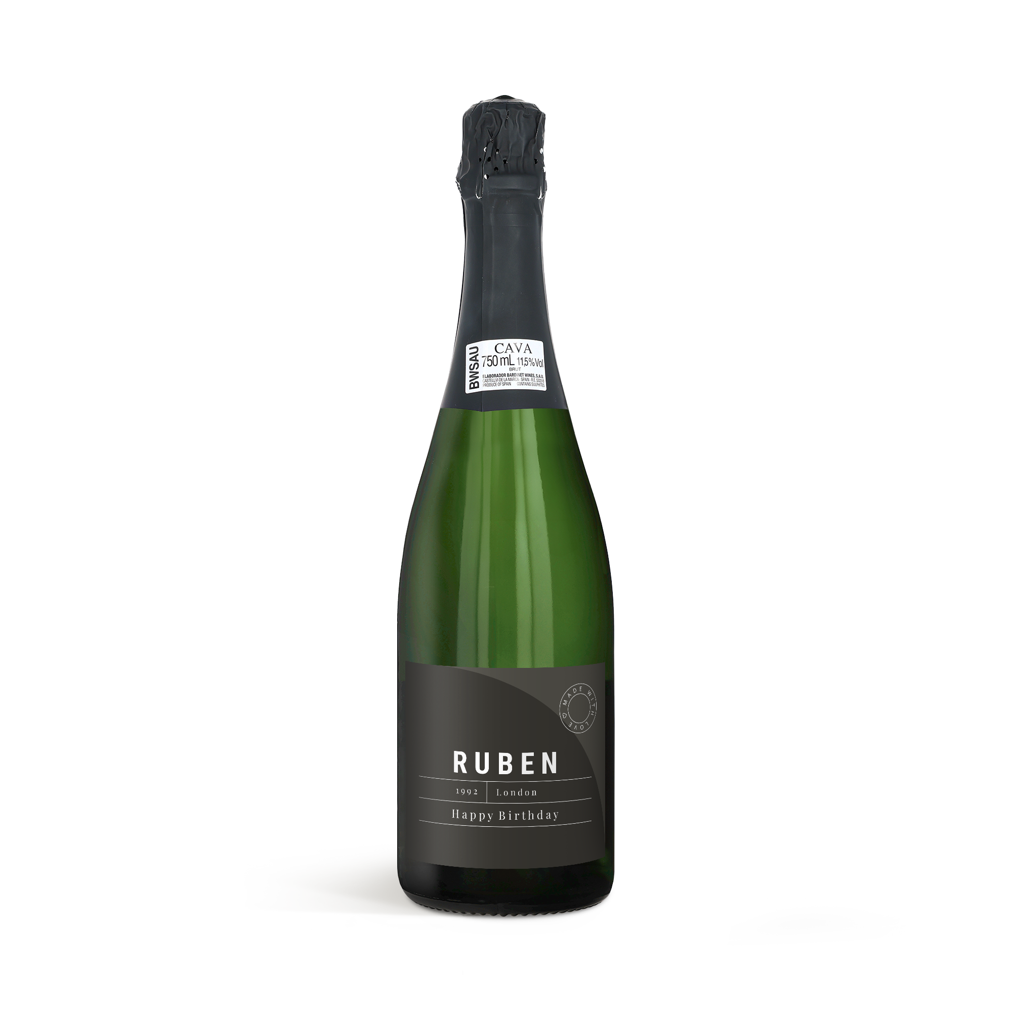 Personalizované víno Cava Palau Gazo Brut