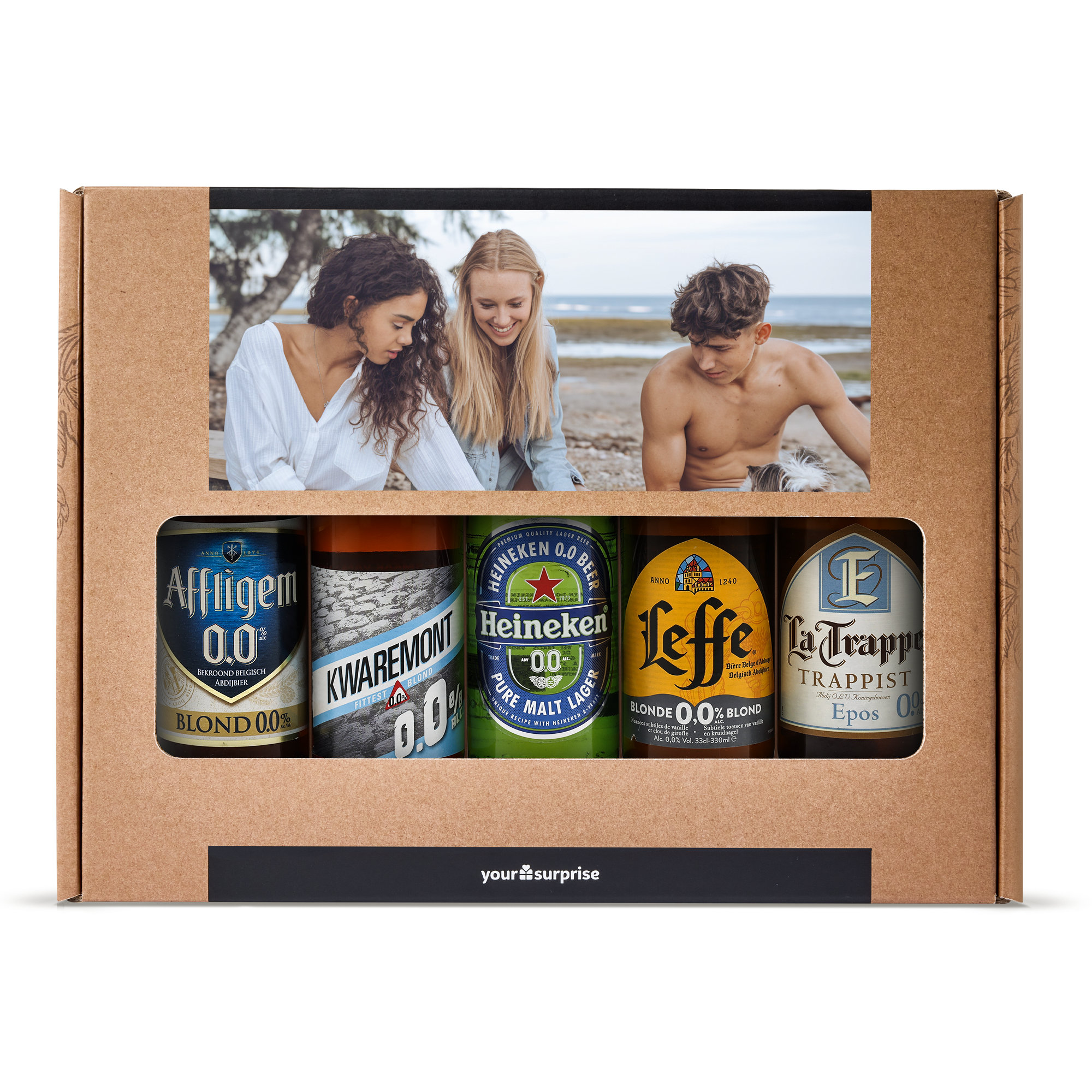 Gepersonaliseerd bierpakket