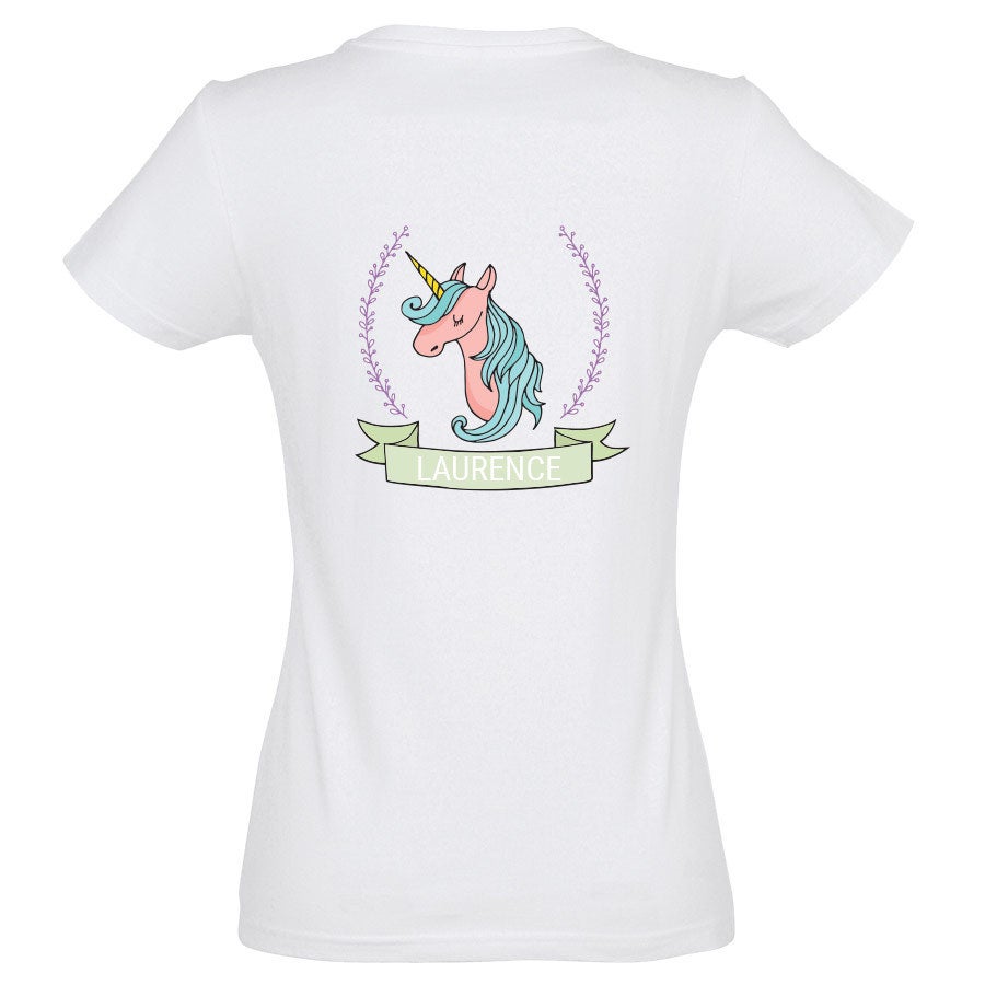 T-shirt personnalisé Licorne - Femme