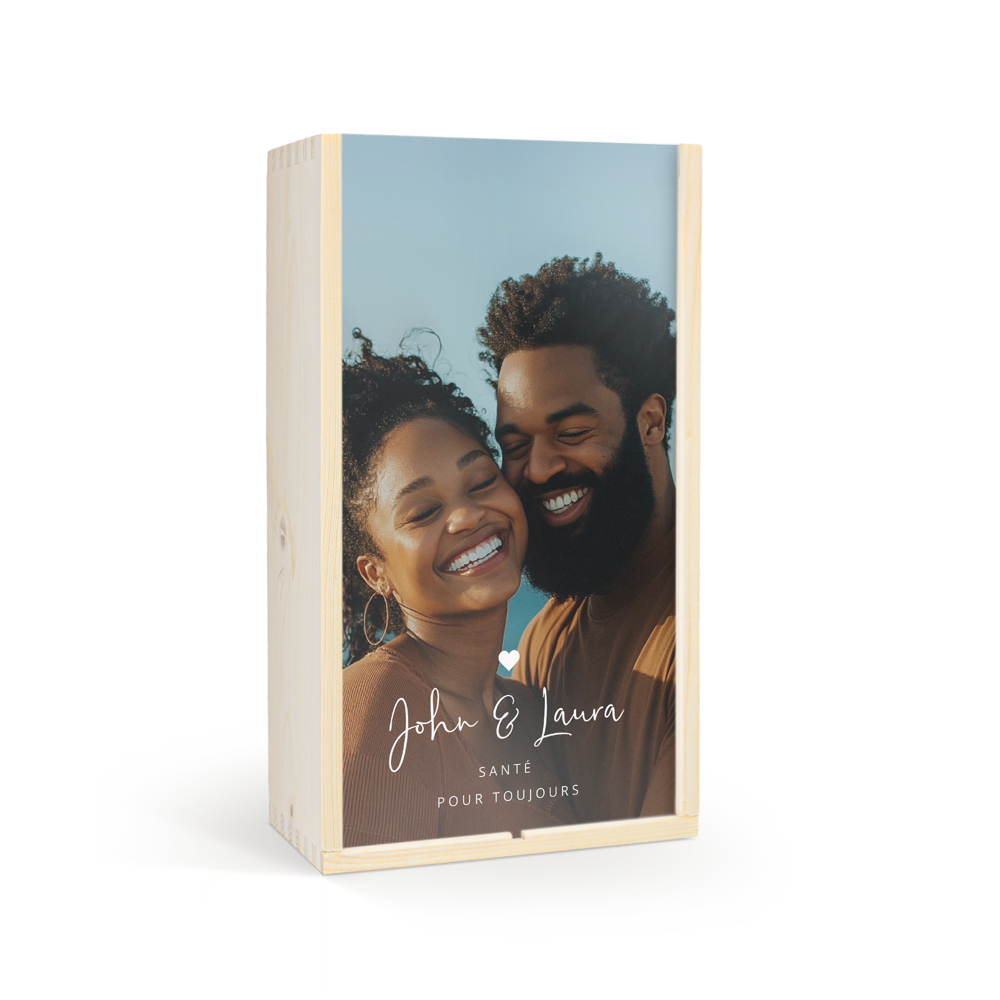 Caisse de vin personnalisée