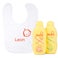 Personalised Zwitsal baby gift set - Bib