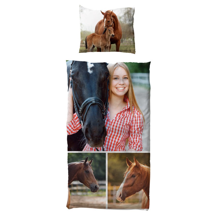 Dekbed met kussen - 140x200cm - Polyester