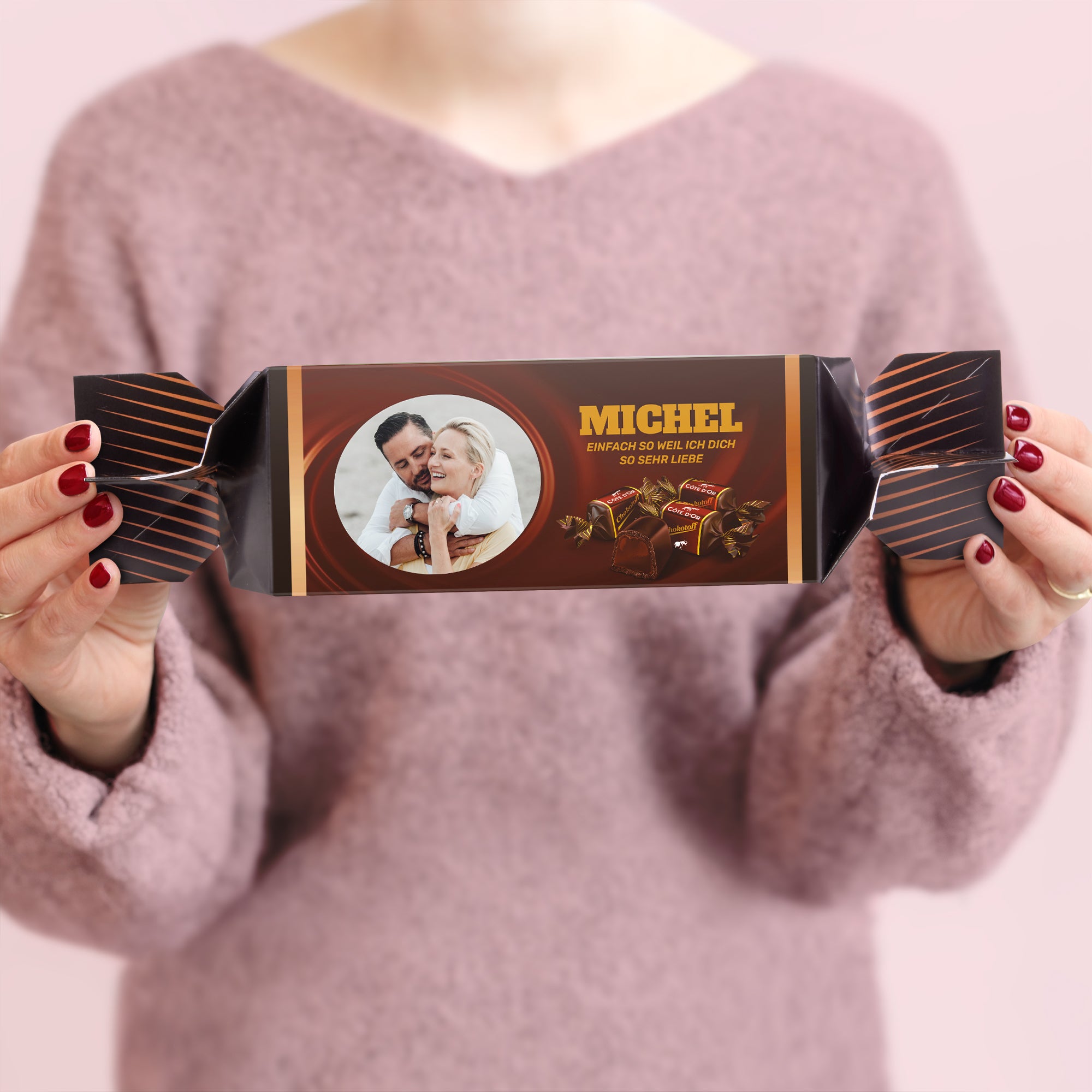 Riesen Chokotoff personalisieren mit Namen Foto  - Onlineshop YourSurprise