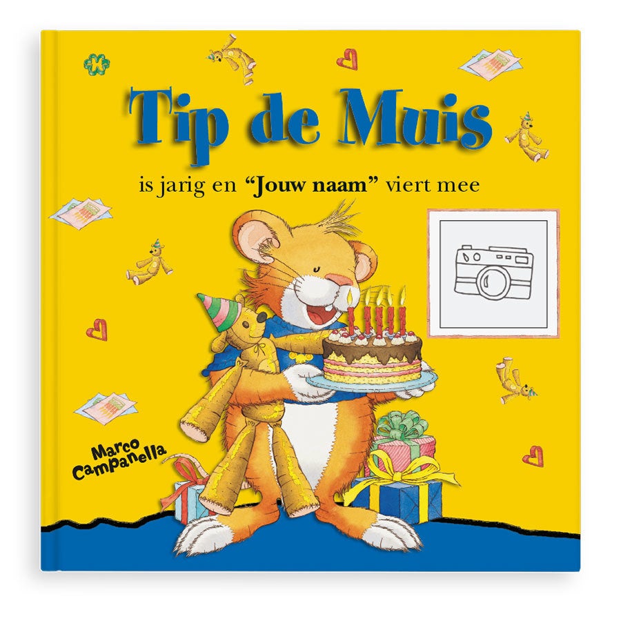 Boek met naam - Tip de muis Boek met naam - Tip de muis