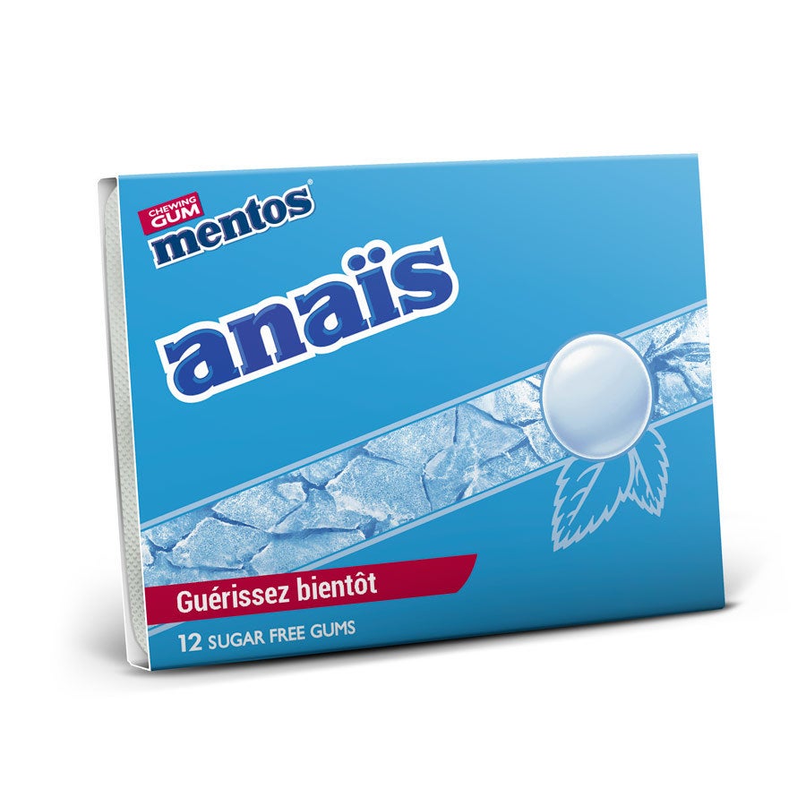 Paquets de Mentos personnalisés