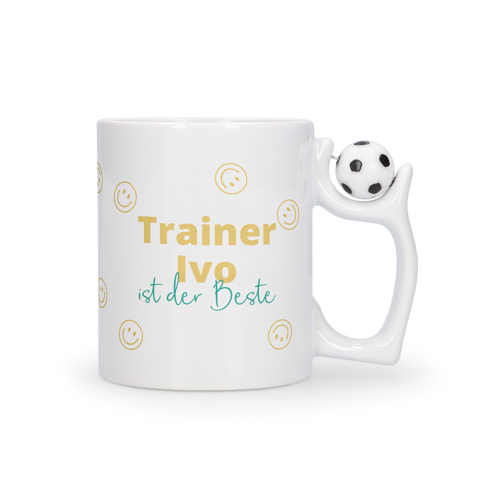 Tasse mit Foto - Fußball