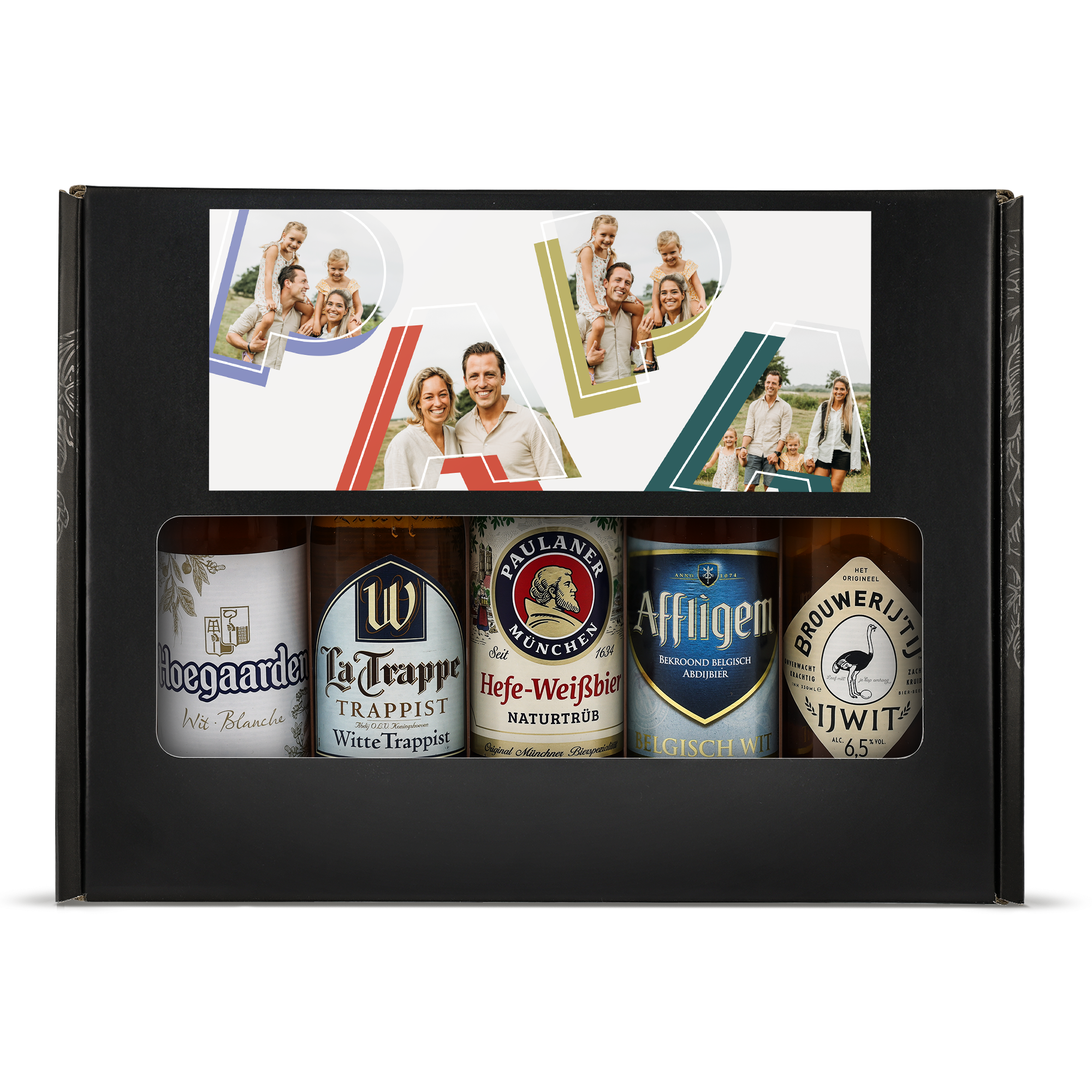 Coffret à bière personnalisé - Weizen avec une photo imprimée en couleur pour une touche unique