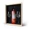 Wijnpakket met wijnglazen - Luc Pirlet Syrah - Gegraveerde glazen