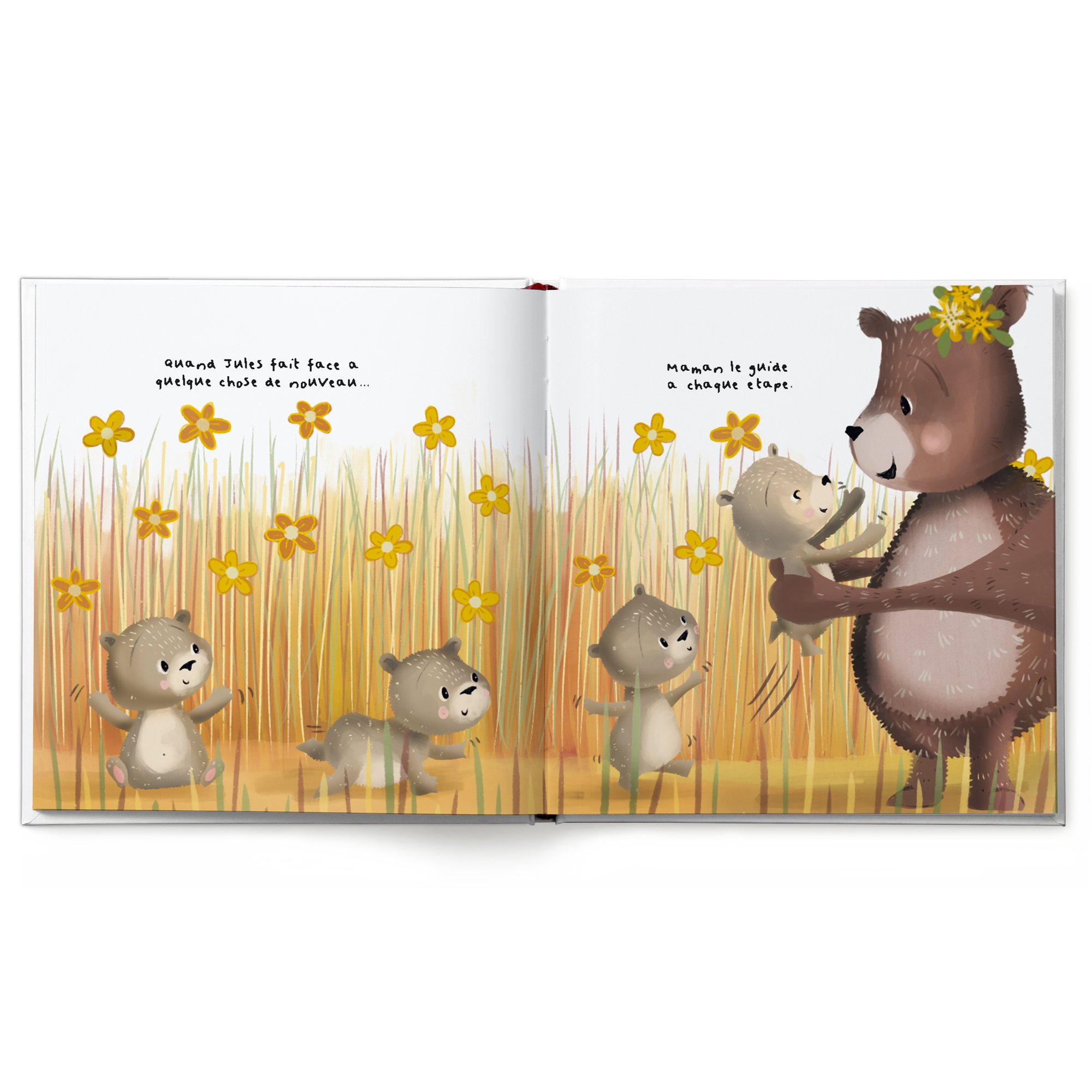 Livre personalisé - Maman dans tes bras aimants