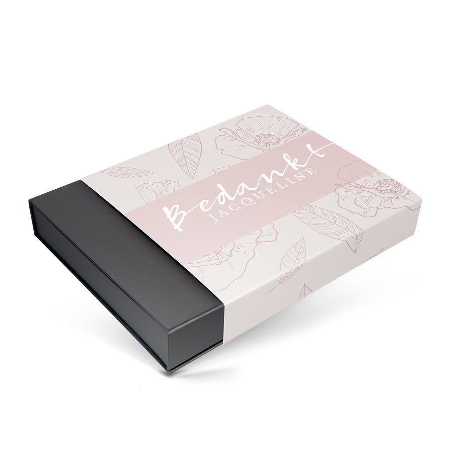 Luxe bonbon giftbox bedrukken (49 stuks)