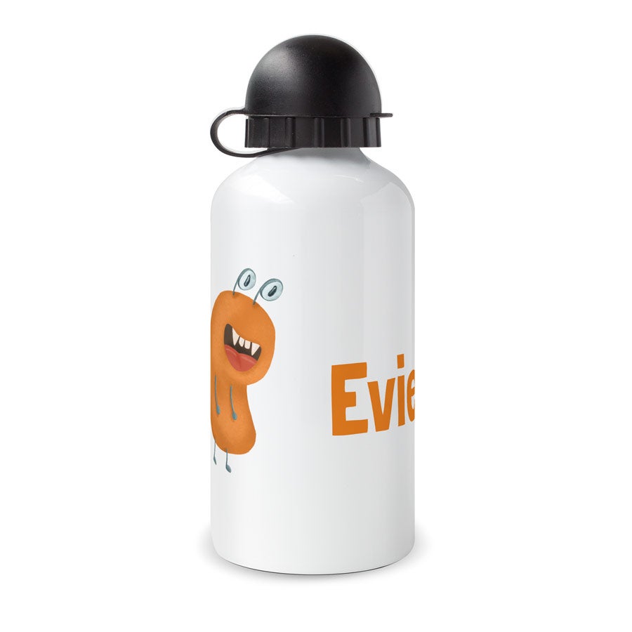 Personalised aluminium water bottle - 500 ml