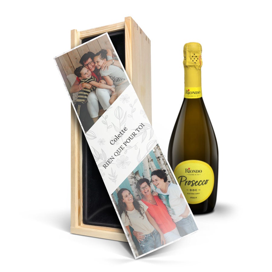 Vin personnalisé - Riondo Prosecco Spumante Vin personnalisé - Riondo Prosecco Spumante