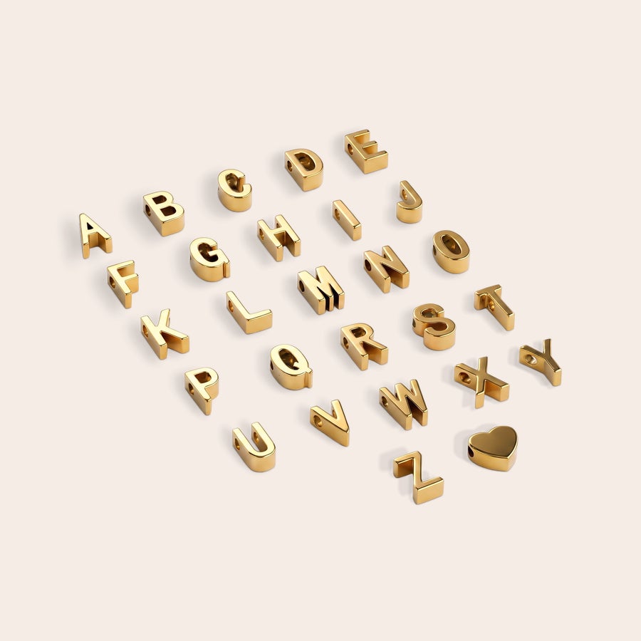 Colar com letras Colar com letras