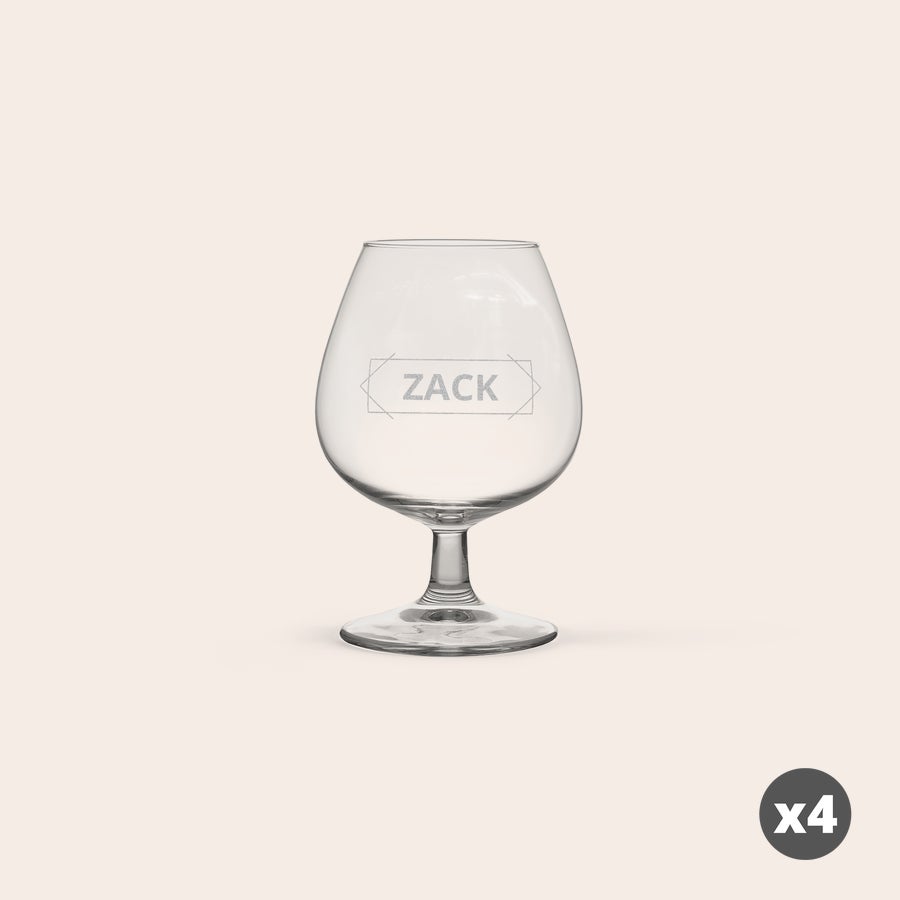 Personalizované brandy sklo Personalizované brandy sklo