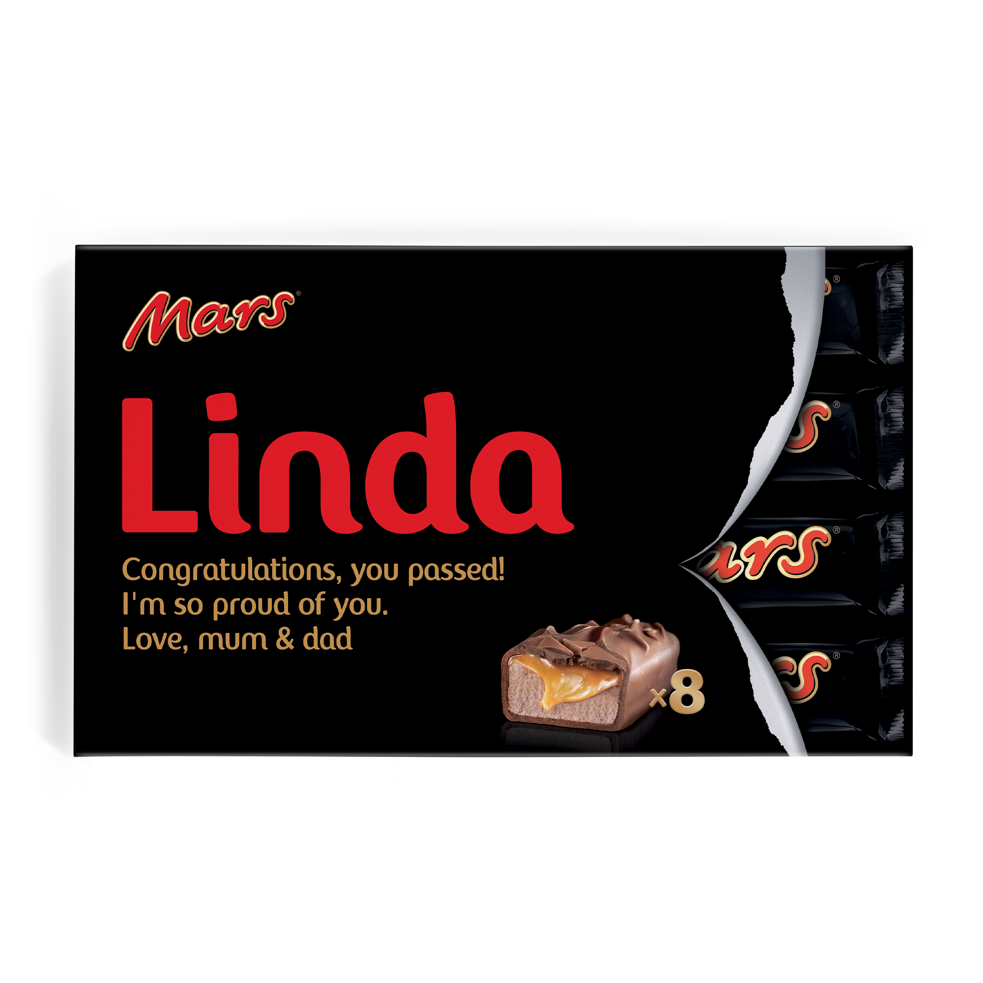 Personalised Mars gift box