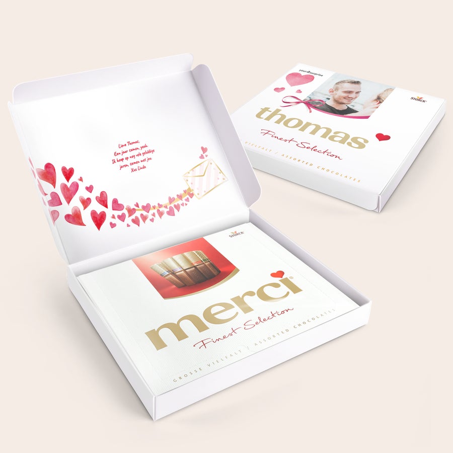 merci doos personaliseren - 250 gram merci doos personaliseren - 250 gram